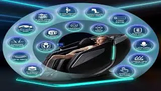 HealthRelife HR337 4D Massage Chair Review | Full Body Zero Gravity, SL-Track, APP Control