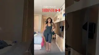 Outfits I wore in Toronto 🇨🇦 #fashion #toronto #shorts