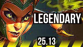 CASSIOPEIA & Nautilus vs KAI'SA & Pyke (ADC) | Quadra, 17/3/9, Legendary | KR Master | 25.13