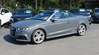 2017 Audi A3 Cabriolet 1.4 TFSI CoD S-Line - Start up and full vehicle tour