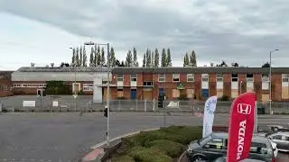 MECO Works, Bromyard Road, St John&rsquo;s, Worcester by Drone. August 2025.