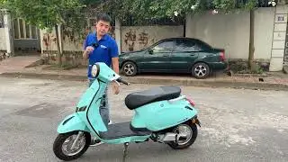 GIỚI THIỆU CHI TIẾT XE MÁY ĐIỆN VESPA DK ROMASX PHIÊN BẢN MÀU MỚI CỰC ĐẸP 2022/ 085.993.1111