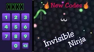 New 10 Codes Slither.io Work and Invisible Ninja