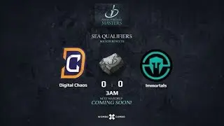 Digital Chaos vs Immortals Game 1 (BO3) | Perfect Wolrd Masters NA Qualifiers