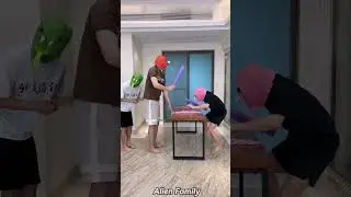 😂My Alien Family's Worst Decision | Move Left or Right Gets Physical! #shorts #alienfamily #viral