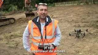 Le drone s'implante dans le paysage