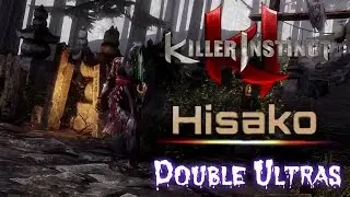Killer Instinct Hisako Double Ultras (All Stages)