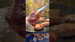 Cotlet de miel și burgeri la disc 🥩🍔🔥