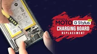 Замена платы зарядного порта и разъема для наушников Motorola Moto G Stylus 2021