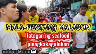 50 at 100 pesos tumpukan ng malabon at presyuhan ng mga seafood ganito ang mga presyo   sa latagan 