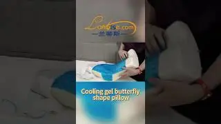 Cooling gel butterfly shape pillow. #foryou #fyp #furniture #pillow #sales