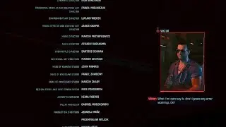 Cyberpunk 2077 Middle finger Ending Scene | PS 5 gameplay
