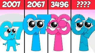 Evolution of 67 Sprunki OC Phases #sprunki #italianbrainrot