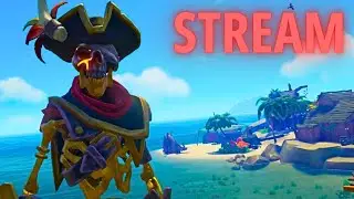 Doing the new fort and trying to beat fnaf 2 later  | Sea of Thieves & Fnaf 2