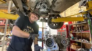 Dirt Daily. Removing a Jeep JL Wrangler Transfer Case
