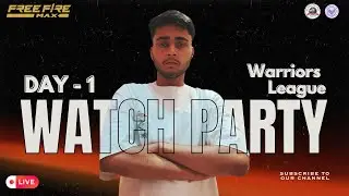 Watch Party !😋🍿| Warriors League⚔️ MBSI X Empyrean| Full Masti Stream 🎉 #live #gaming