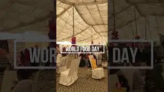 #WorldFoodDay || Karachi University