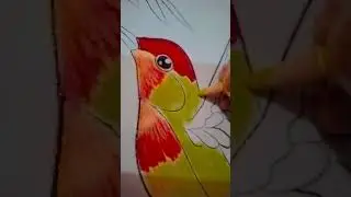 🦜hummingbird drawing 🌸