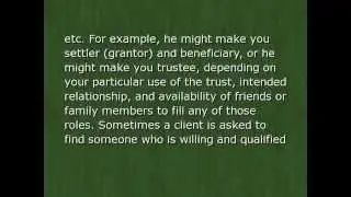 Questions answered about Common Law Trust.