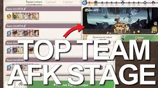 MEILLEURES ÉQUIPES PALIERS AFK - AFK JOURNEY