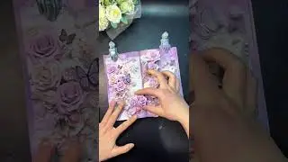 DIY Handmade Greeting Card | Magazine + Flower Collage Art | Easy Craft Idea 🌸