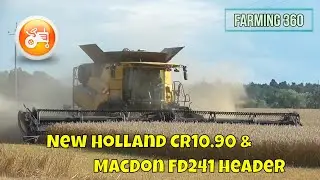 Combine Field Days 2021 | New Holland CR10.90 & MacDon FD241 header