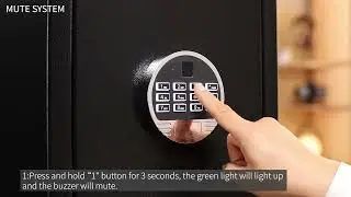 B3-5D Gun Safe Lock Setup Procedure Guide
