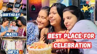 Best place for BIRTHDAY CELEBRATION 🎉 || Gifts || Cake 🍰 Fun Masti Entertainment || party 