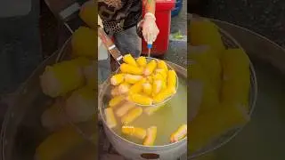 Handmade dumplings at the market 🥟
