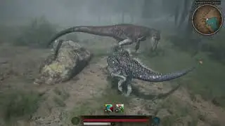 Conca vs Allo 1v1 - Path Of Titans Gameplay