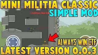 Mini Militia Classic Simple Mod v0.0.3 | Mini Militia Classic Mod Apk Download Kaise Karen| Ujjawal