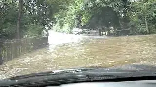 Flooding Greasby Wirral