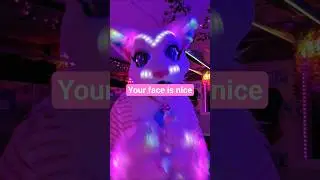 Your face is nice #furry #ledfursuit #furryfandom #catfursuit #furries #furrycommunity #cutefursuit