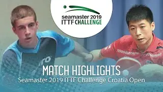 Wei Shihao vs Aleksa Gacev | 2019 ITTF Challenge Croatia Open (Group)