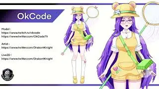 Live2D Showcase - OkCode's Pearl Bug Catcher Costume