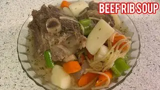 How we make Beef rib soup | Coking with Rona & Family | #polytubers