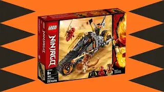 Lego Ninjago: Cole&rsquo;s Dirt Bike (70672) - Build & Review
