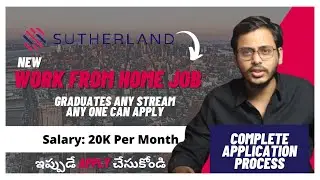 Sutherland Recruitment || Sutherland Jobs in 2022 || Work From Home Jobs in 2022 || Fortune Vault