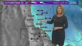 Snow Starts To Stick In Central Indiana