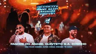 Pagode Do Adame, Robinho, Quinteto S.A - Respeita Minha Hist&oacute;ria 4 