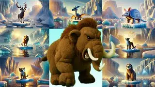 🧊 ABC Prehistoric Ice Age Animals Song ❄️| Learn Dinosaur & Ice Age Sounds | Jumpy Jungle TV