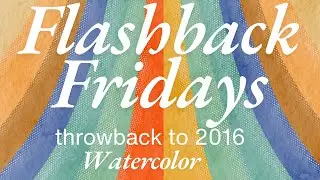 Flash Back Friday|2016 Throwback|Happy Planner Sticker Book