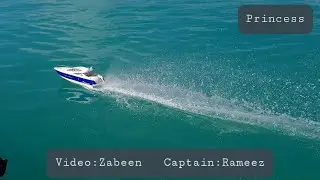 High Speed RC Speed Boat. TFL E1105L Fiber Glass Princess.