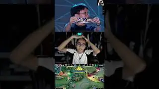reaksi branz drawing m7 pertandingan persahabatan antara ae vs onic #mobilelegends #mlbb #m7 #branz
