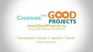 Demo vocal (Locuciones comerciales/creativas:) www.GoodProjects.es @vivesmusica​ www.VivesMusica.com