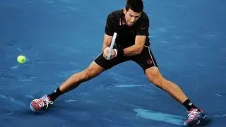 Novak Djokovic - Top 10 Sliding Backhand Passing Shots