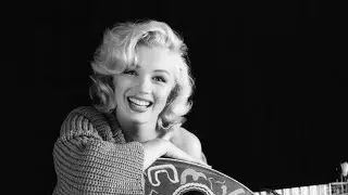 Marilyn Monroe - Mandolin, Negligee, Nude, Gold Dress & Ballerina sittings.