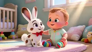 Baby and Bunny&rsquo;s Bubble Garden 🐰🫧   Learn Colors, Numbers & Fun for Kids   Preschool Video