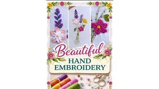 Let's enjoy some embroidery stitches #embroidery designs #artwork #taanka #trending 