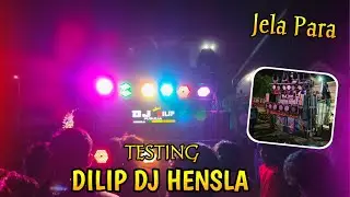 Dilip Dj Hensla Sound check Purulia Jela Para Manasa Visarjan 4 Pop Bass #djpower #viral #viralvideo